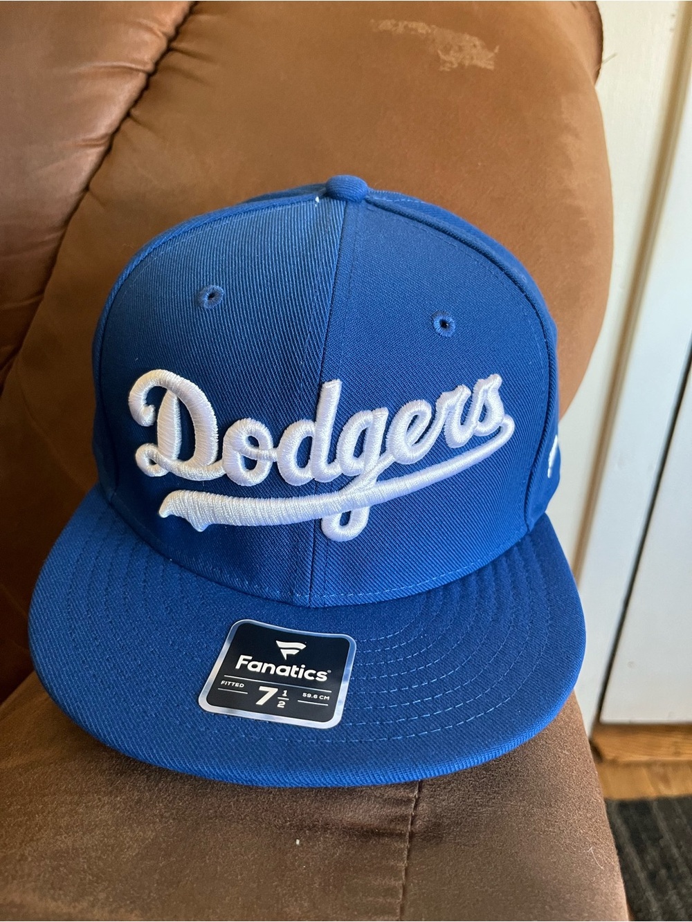Los Angeles Dodgers Fanatics MLB fitted hat 7 1/2